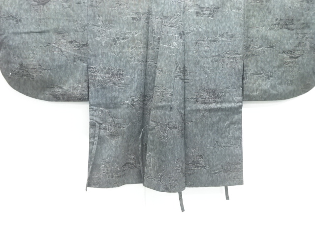 人物風景模様織出し道中着